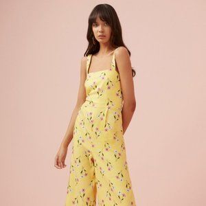 FINDERS KEEPERS Limoncello Cropped Jumpsuit